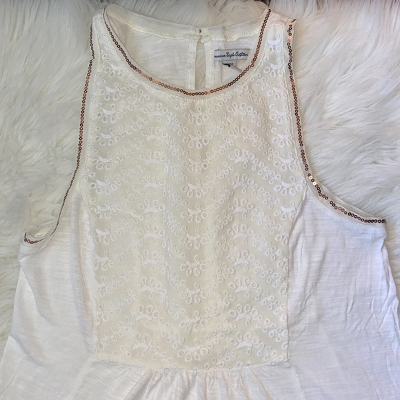 White Halter Top - Picture 1 of 5